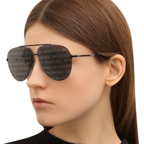 NEW BB0013S 006 UNISEX AVIATOR SUNGLASSES BALENCIAGA BB0013S 006 AVIATOR EYEWEAR - Picture 2 of 12